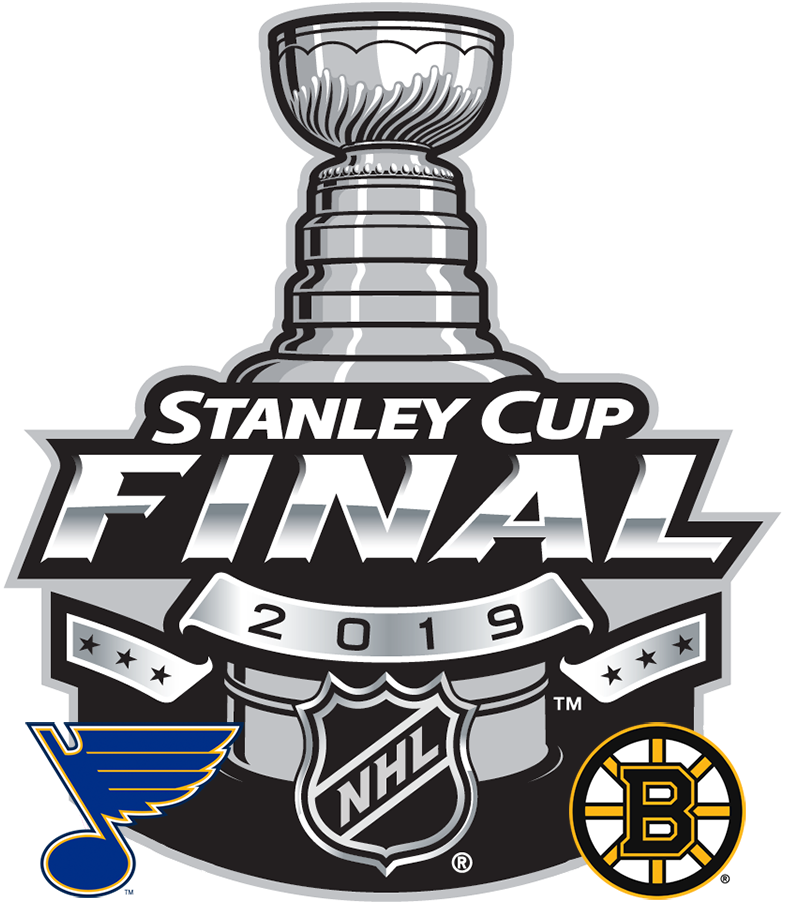 Stanley Cup Playoffs 2019 Finals Matchup Logo DIY iron on transfer (heat transfer)